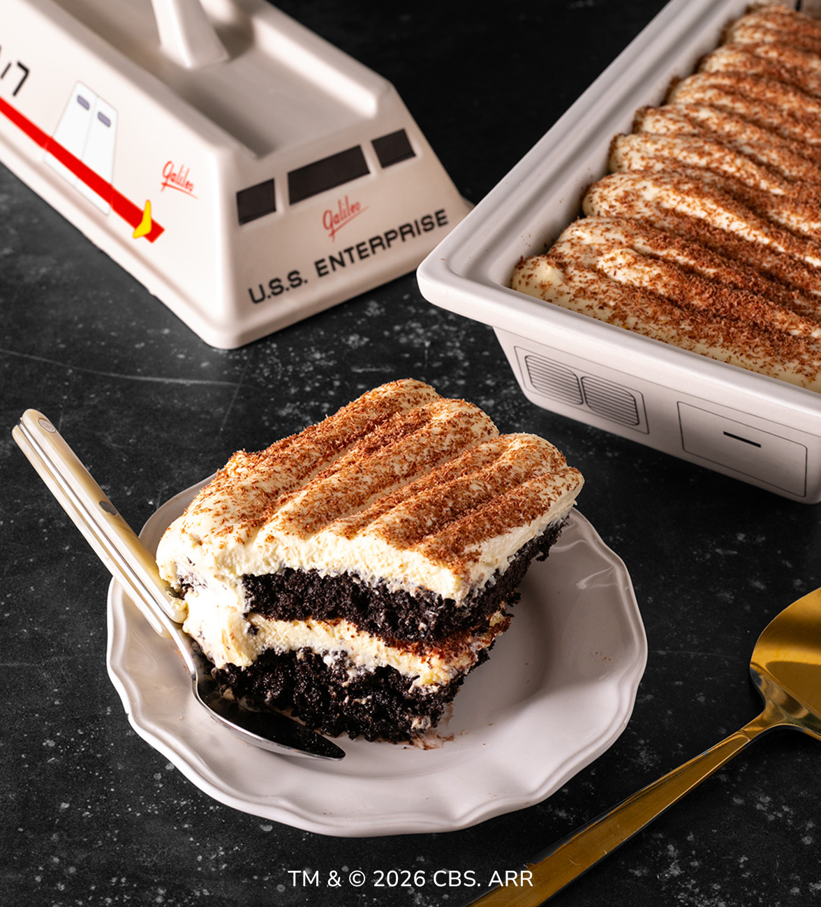 Black and White Tiramisu